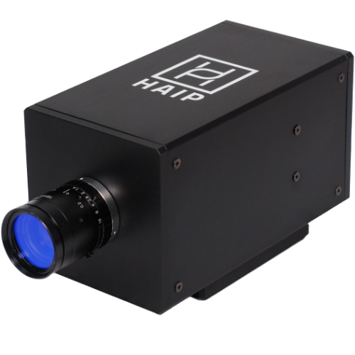 Hyperspectral camera called BlackIndustry VNIR V2 manufactured by HAIP Solutions. Hyperspectral imaging systems and cameras​
