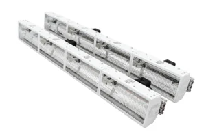BlackBright FMWIR illumination with wire mesh as protection