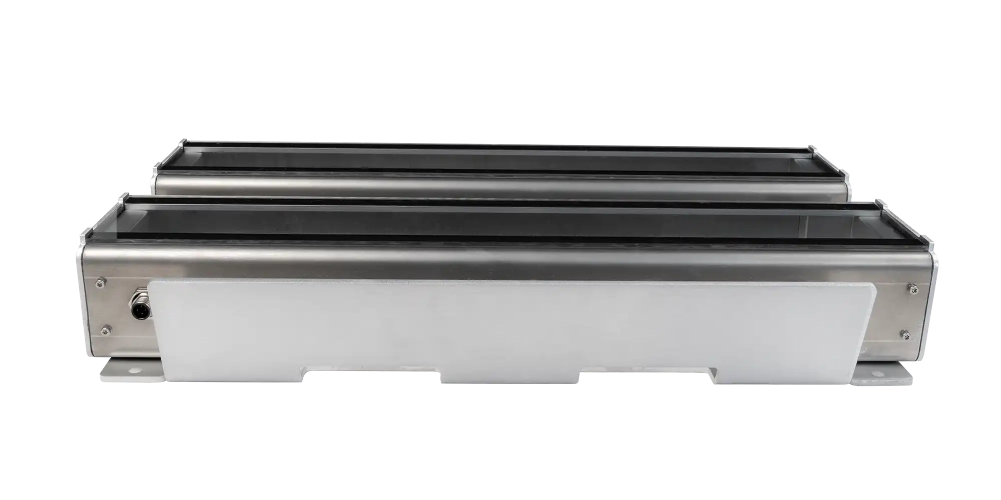 HAIP Solutions BlackBright RGB LED Bar is an industrial RGB illumination for hyperspectral imaging with passive cooling fins
