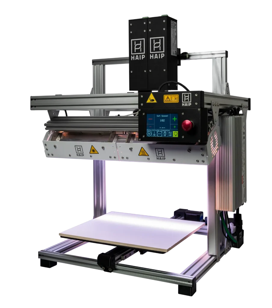 BlackIndustry Station equipped with the BlackIndustry RGB and BlackIndustry SWIR 1.7 Max camera and BlackBright FMWIR and BlackBright RGB LED illumination units
