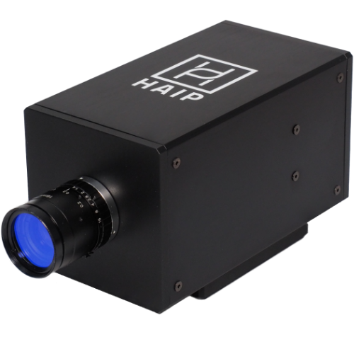 Hyperspectral camera called BlackIndustry VNIR V2 manufactured by HAIP Solutions