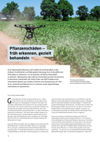 Plant damage - early detection, precise treatment